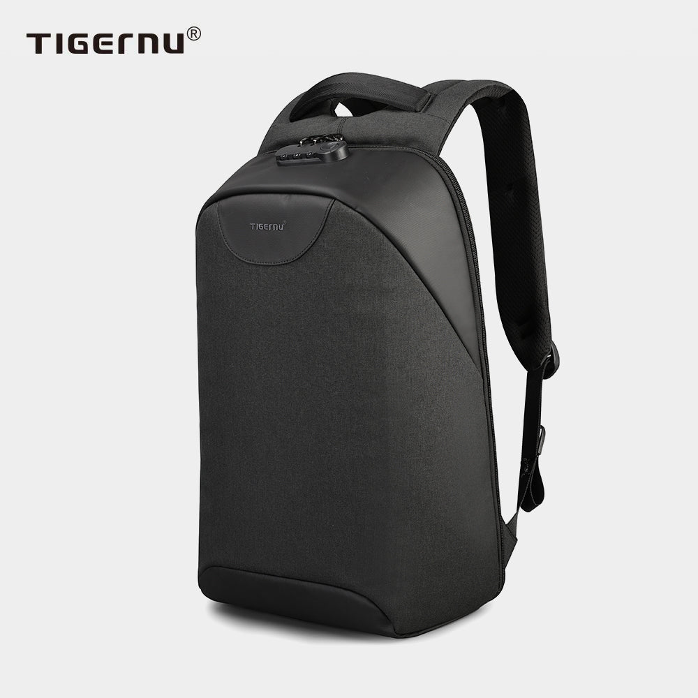 Tigernu Splashproof 15.6inch Laptop Backpack NO Key TSA Anti Theft Men  Backpack