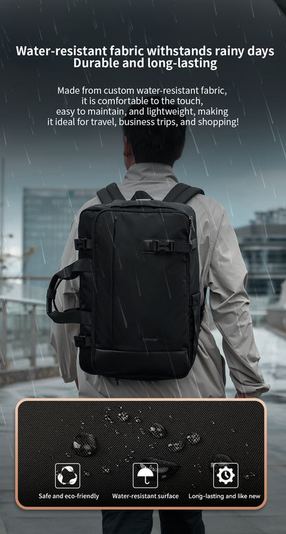 Tigernu brand new T-B9815 waterproof multifunctional men's backpack that combines shoulder crossbody and hand-carry options