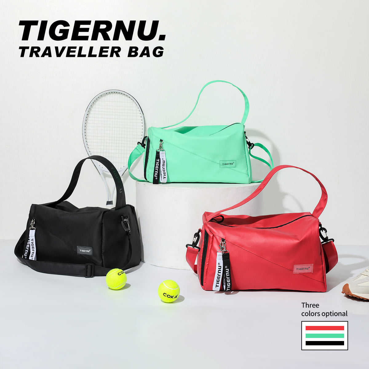 TIGERNU large capacity sports travel and leisure bag