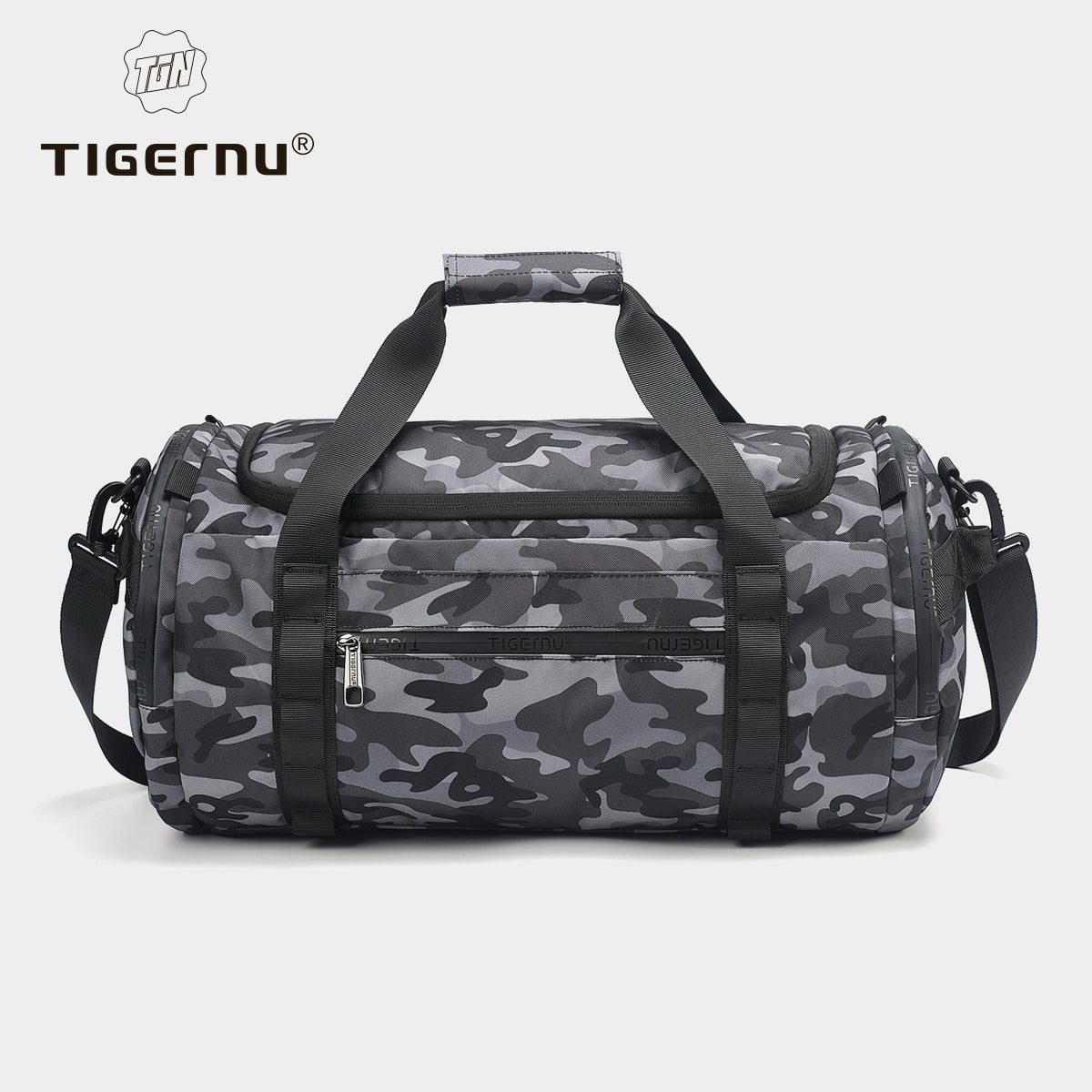 Tigernu brand new travel fitness trendy and fashionable gym waterproof bag with shoes compartments