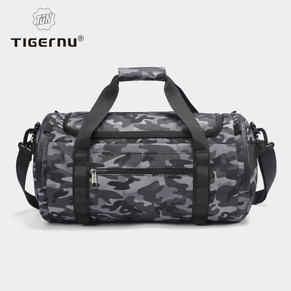 Tigernu brand new travel fitness trendy and fashionable gym waterproof bag with shoes compartments