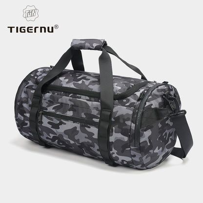 Tigernu brand new travel fitness trendy and fashionable gym waterproof bag with shoes compartments