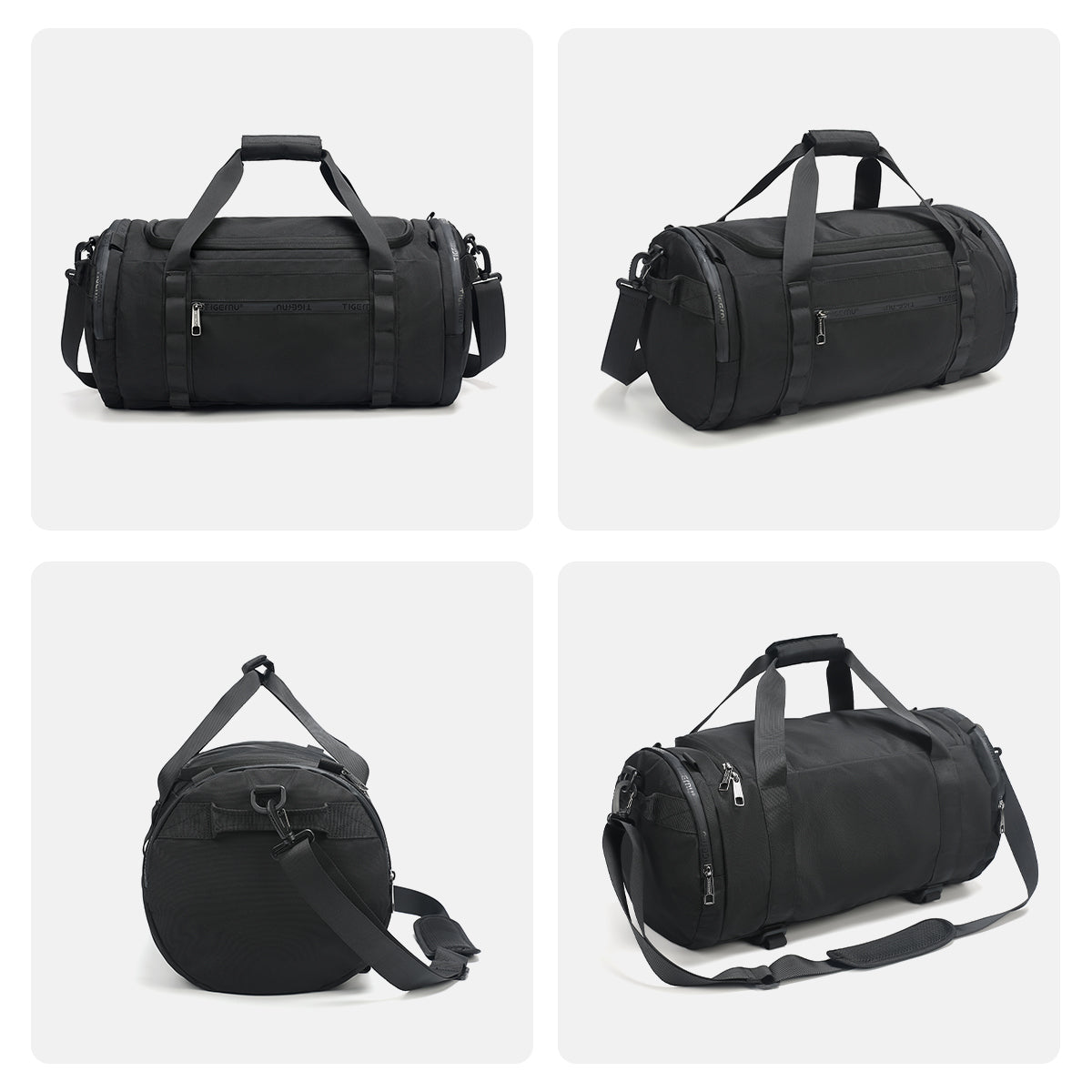 Tigernu brand new travel fitness trendy and fashionable gym waterproof bag with shoes compartments