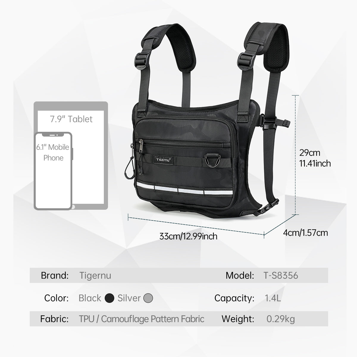 Tigernu T-S8356 Outdoor Sports Cycling Bag