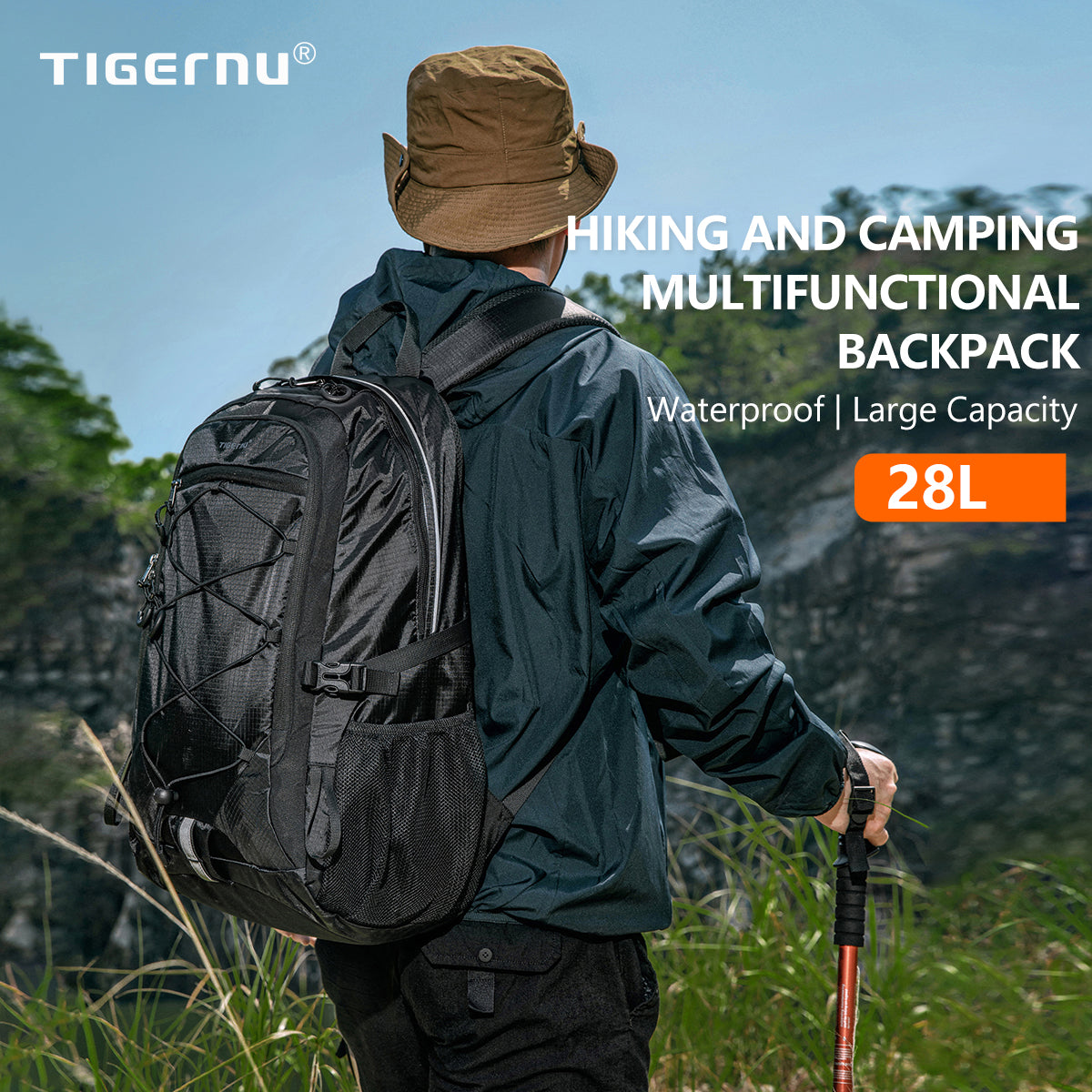 TIGERNU T-B9500 hiking travel mountaineering camping outdoor laptop backpack