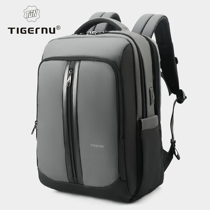 Hot sell Tigernu T-B9600 15.6 17 backpack wholesale computer bag anti theft travel laptop backpack with type c usb charging port bulletproof