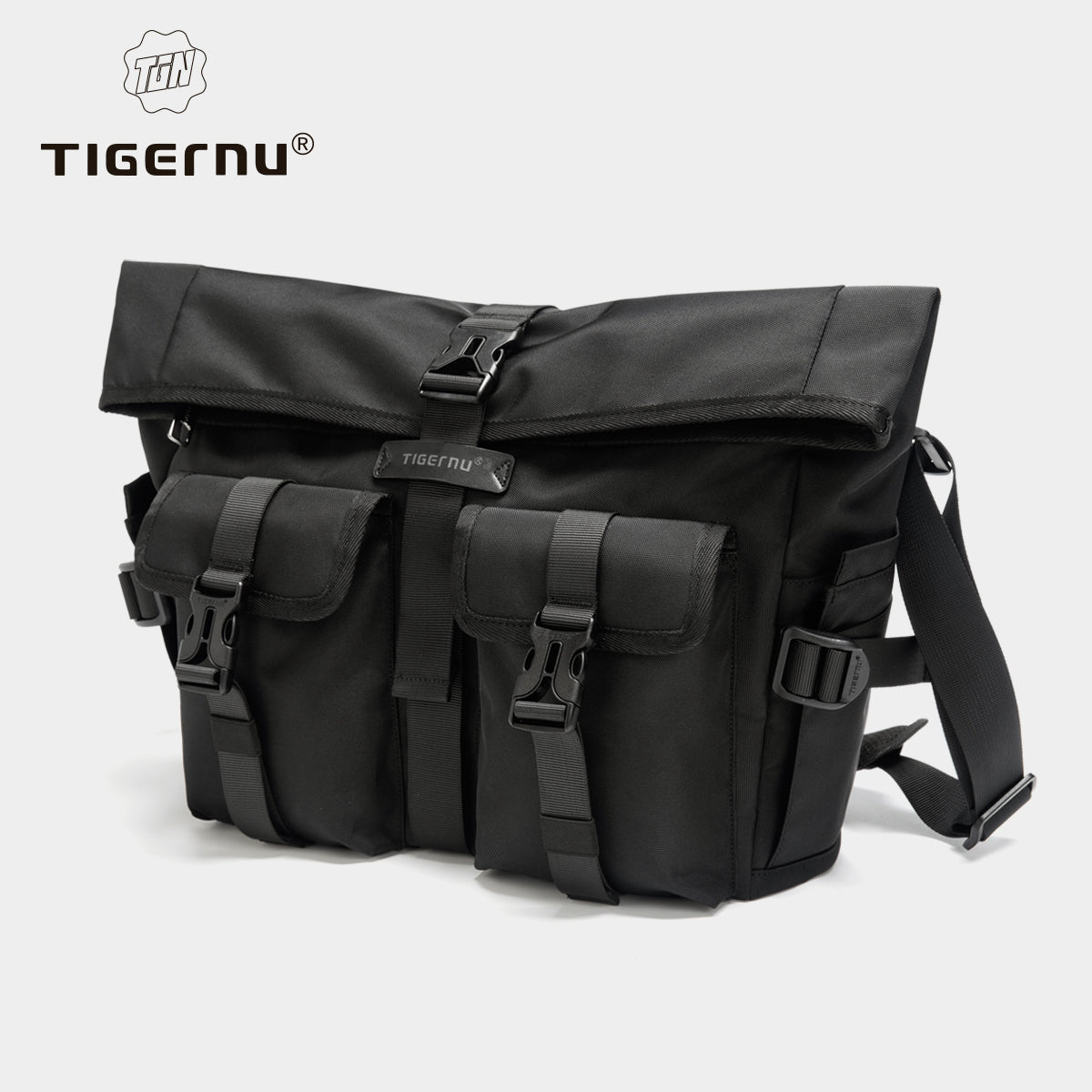 Tigernu brand new T-S81010 waterproof multiple compartments commute companion portable storage bag Lightweight and Durable Crossbody Bag