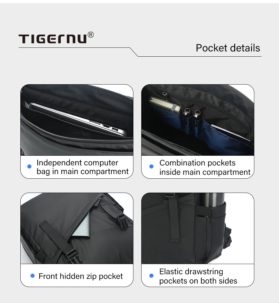 Tigernu brand new T-B9592 urban fashion leisure travel laptop backpack