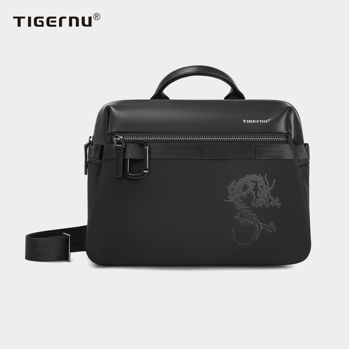 Lifetime warranty Fashion men s shoulder bag Chinese style handbag sui TIGERNU