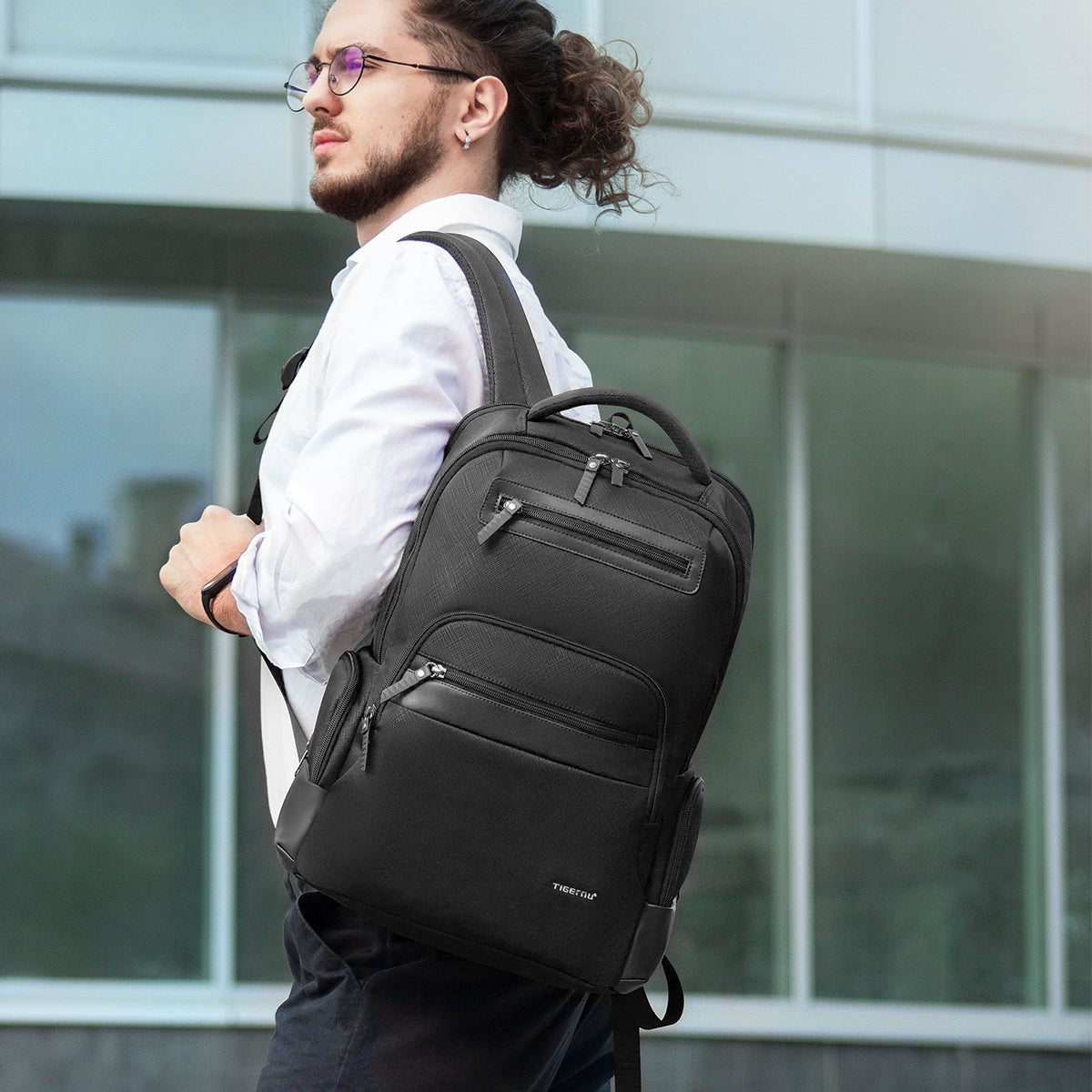 Anti theft backpack men deals